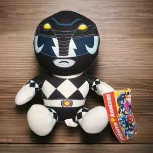 Power Rangers Plush Black Ranger New with Tags - Plushie Stuffed Power Ranger - Picture 1 of 15