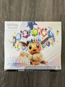 Pokemon TCG Scarlet & Violet Prismatic Evolutions ETB Elite Trainer Box✅FreeShip - Picture 1 of 1