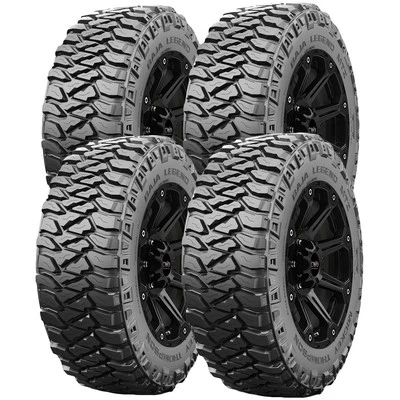 (QTY 4) 35x12.50R17LT Mickey Thompson Baja Legend MTZ 119Q Load Range D Tires - Image 1 of 4