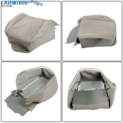 For 03-2014 Chevy Express 1500 3500 Driver Side Bottom Cloth Cover Pewter Gray - Image 1 of 4