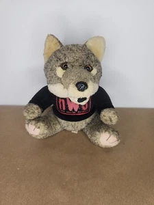 Peluche lupo WCW NWO WOLFPAC nuovo ordine mondiale Steven Smith peluche lotta - Foto 1 di 7