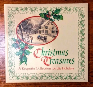 CHRISTMAS TREASURES: A KEEPSAKE COLLECTION FOR THE HOLIDAYS 1976 HALLMARK  - Picture 1 of 13