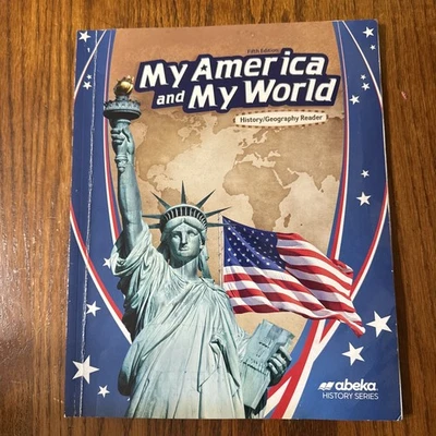 Abeka My America and My World 1st Grade History/Geography Reader Fifth Edition - Image 1 of 4