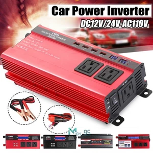 7000W DC 12V ZU 110V AC Konverter mit USB für Auto Wechselrichter Strom - Bild 1 von 105