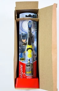 3 Colgate BATMAN Electric Vibrating Toothbrush Extra Soft AA Battery included - Picture 1 of 5