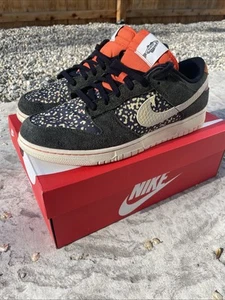 Nike Dunk Low SE Gone Fishing Rainbow Trout Sz 12 DS Pre Owned - Picture 1 of 9