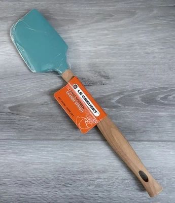 LE CREUSET Large SPATULA Revolution TURQUOISE New With Tags - Image 1 of 4