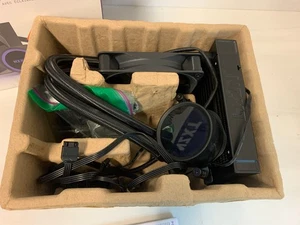 NZXT Kraken 120 RGB CPU AIO Liquid Cooler RL-KR120-B1 (No Screws Kit) - Picture 1 of 2