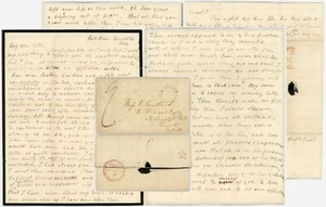 1834 FAMILY LETTER MAITLAND PARK PLACE HENLEY ON THAMES UDC to STOWLANGTOFT HALL - Picture 1 of 7