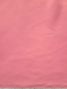 Vintage 1960s 1970s Double Knit Fabric Pink remnant crafts - Picture 1 of 10