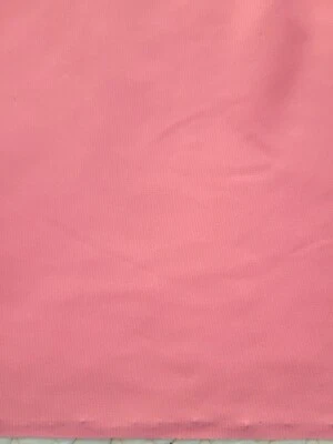 Tela tejida doble rosa remanente artesanal vintage años 60 70  Foto 1 de 4