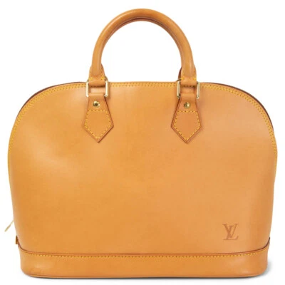 66104 Auténtico Bolso LOUIS VUITTON Natural VACHETTA ALMA PM RARO Foto 1 de 4