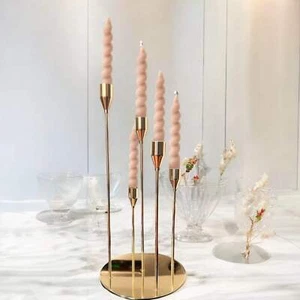 5 Arm Candelabra Wedding Table Candle Holder Centerpiece - Picture 1 of 11