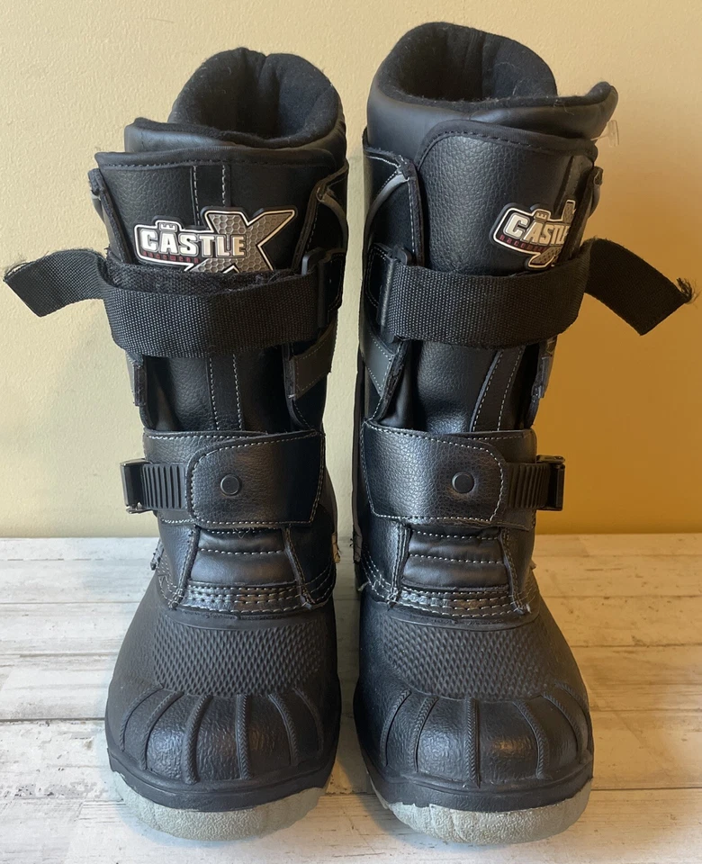 Castle X Race Racewear Moto de Nieve Impermeable Aislado Botas de Invierno para Hombres Talla 6M Foto 1 de 4