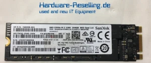 HP Sandisk 256GB SSD X300s WITH 2 2280 SATA 6G Sed Opal 2 SD7TN3Q-256G-1006 - Afbeelding 1 van 1