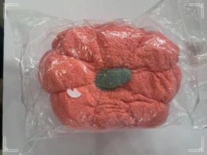 Weiches Kürbis Plüsch Kissen - kuschelige orange Herbstdeko - Bild 1 von 3