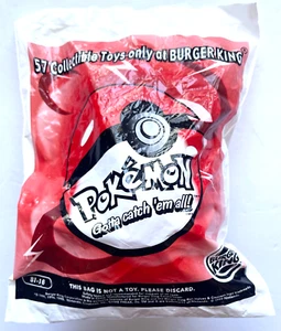 DE COLECCIÓN 1999 POKEMON POKEBALL #81-16 POLIWRATH SQUIRTER BURGER KING PROMOCIÓN SELLADA - Imagen 1 de 2