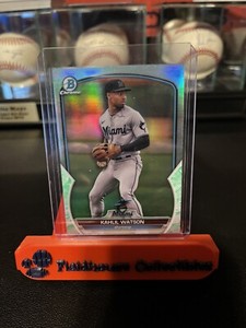 2023 BOWMAN CHROME LUIS LARA LUNAR GLOW REFRACTOR BOWMAN 1ST PROSPECT #BCP-100