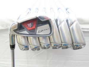 New LH Wilson Staff D250 Iron Set 5-PW,GW Wilson Staff D250 Uniflex Steel Shafts - Picture 1 of 9