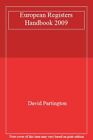 European Registers Handbook 2009-David Partington