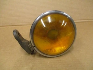 Vintage Original FOG KING Fog Light Lamp Amber Teloptics 5" - Picture 1 of 10