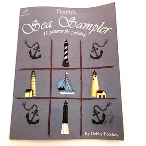 Debby's Sea Sampler Debby Forshey Nautical Lighthouses 15 Patterns for Fabric - Picture 1 of 5