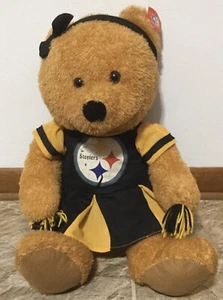 "Juguete de peluche Pittsburgh Steelers ~ Buenas cosas GRANDE 24"" animadora oso de peluche de la NFL" de los Pittsburgh Steelers - Imagen 1 de 6