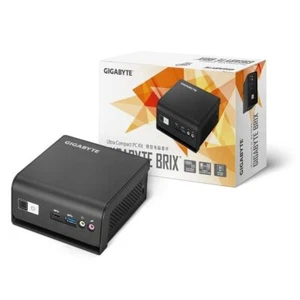 Gigabyte GB-BMCE-4500C Black BRIX Ultra PC Kit barebone Mini PC w/ Intel Celeron - Picture 1 of 7