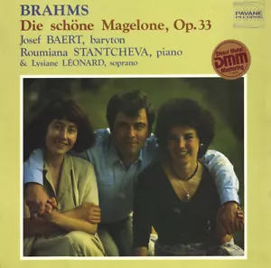 JOSEF BAERT Bariton BRAHMS Die Schone Magelone STANCHEVA Piano PAVANE ADW-7120 - Picture 1 of 3