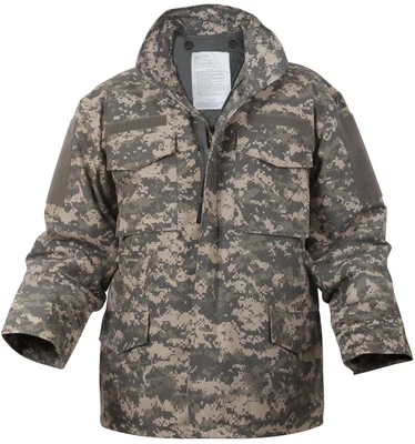 ACU Digital Camo M-65 Field Coat Army M65 Jacket w/ Jacket Liner - Image 1 of 4