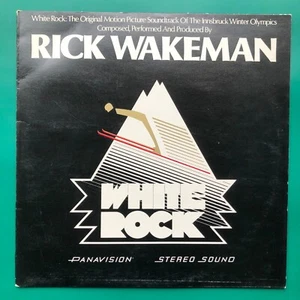 Rick Wakeman WHITE ROCK Electro-Synth Soundtrack LP Innsbruck 76 Winter Olympics - Picture 1 of 24