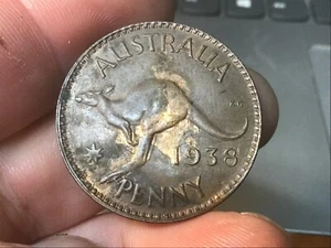 1938 o 1941 o 1943 Australia - moneda grande de un centavo un centavo, 1 moneda - Imagen 1 de 22