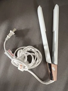 T3 Model 76505, SinglePass Luxe 1" Straightening & Styling Iron White/Rose Gold - Picture 1 of 4