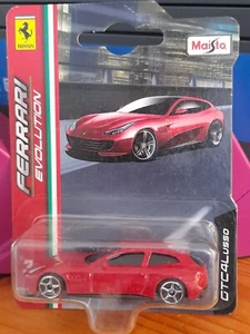 Miniatura Maisto Ferrari GTC4 Lusso Evolución 1/64 - Rojo - Imagen 1 de 1