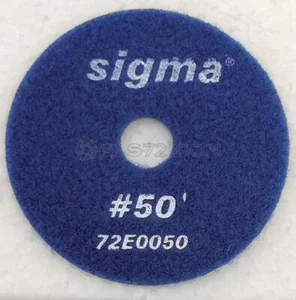MOLA DIAMANTATA SIGMA 72E0050 GRANA 50 PER SGROSSATURA ø 100 CON VELCRO - Picture 1 of 2