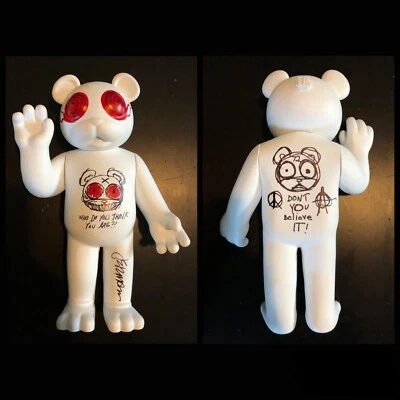 [2006~DEFACED of 50] Jermaine Rogers VEIL SPECIMEN #129 UNPAINTED VARIANT Figure - Image 1 of 4