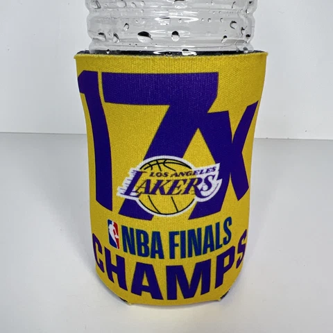 NBA Champions Koozie Cooler Holder Los Angeles Lakers Can Bottle Coozie 17x Cover