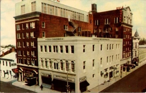 Unposted Post Card Eola Hotel And Coffee Shop Natchez Mississippi - Picture 1 of 2