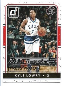 2016-17 Donruss #12 Kyle Lowry All-Stars Press Proof Toronto Raptors - Picture 1 of 2