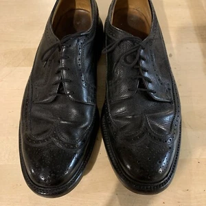 Brogue Derby punta de ala Florsheim vintage 9,5 D - Imagen 1 de 9