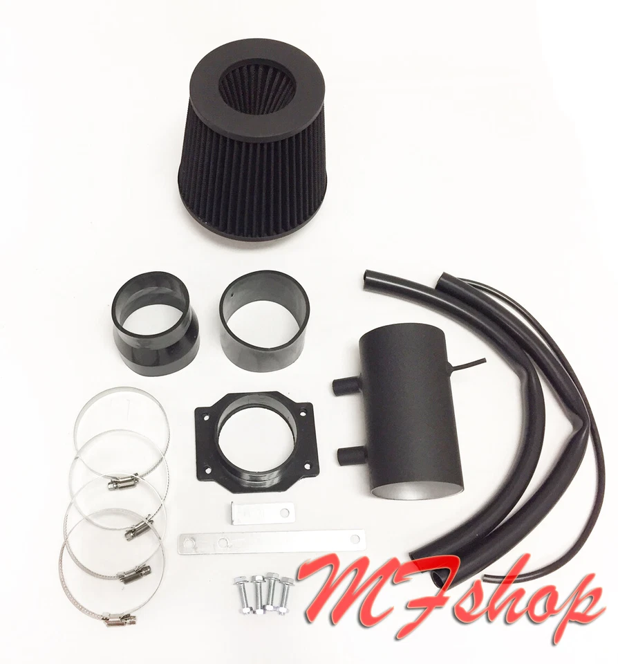 Kit de sistema de admisión de aire V6 3,3 L recubierto negro para Nissan Xterra Frontier 1999-2004 Foto 1 de 1