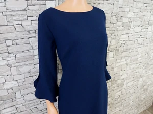 KARL LAGERFELD PARIS DAMEN FEST ABEND COCKTAIL PARTY KLEID DUNKELBLAU 38 - Bild 1 von 9