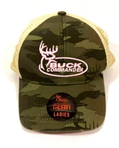 Commander gear PinkWomens Camo Hunting Cap Baseball Hat adjustable - Picture 1 of 5