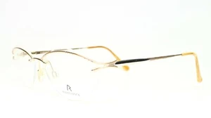 NEW AUTHENTIC RODENSTOCK R 4202 F GOLD EYEGLASSES FRAME R4202 RX 53-17 - Picture 1 of 3