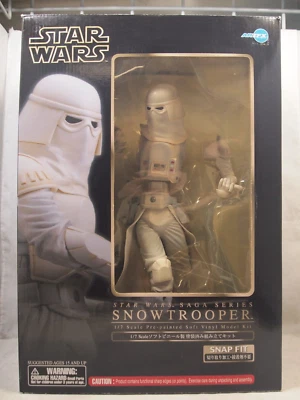 Kotobukiya Star Wars Saga Series Snowtrooper 1/7 Kit Modelo Vinilo Prepintado Foto 1 de 4