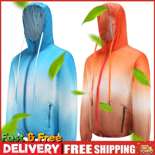 VETEMENTS Giacche Aria Condizionata 3 Ingranaggi Ventilatore Estivo Vestiti per Lavoro Alta Temperatura