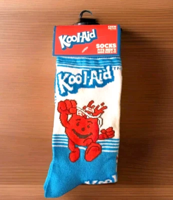 Calcetines divertidos Kool-Aid Odd Sox para hombre mujer adolescente unisex talla 6-12 calcetines Foto 1 de 4