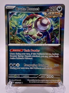 Pokemon TCG - Paradox Rift - Brute Bonnet Ancient - 123/182 - Holo Rare NM - Picture 1 of 2