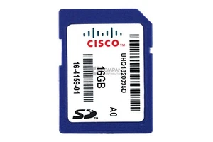 16-4159-01 CISCO 16GB SD FLASH CARD - Zdjęcie 1 z 6