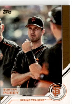2017 Topps Salute Buster Posey Insert card S-152 GIANTS - Image 1 of 2